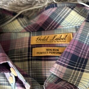 Men's Plaid Shirt - Multicolor